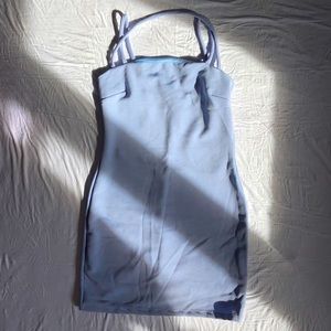 NWT Baby blue 90s style dress